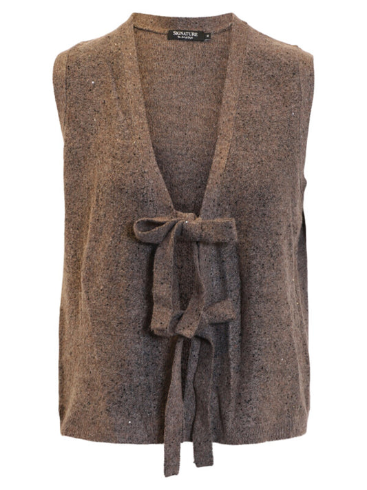 Signature vest mouwloos