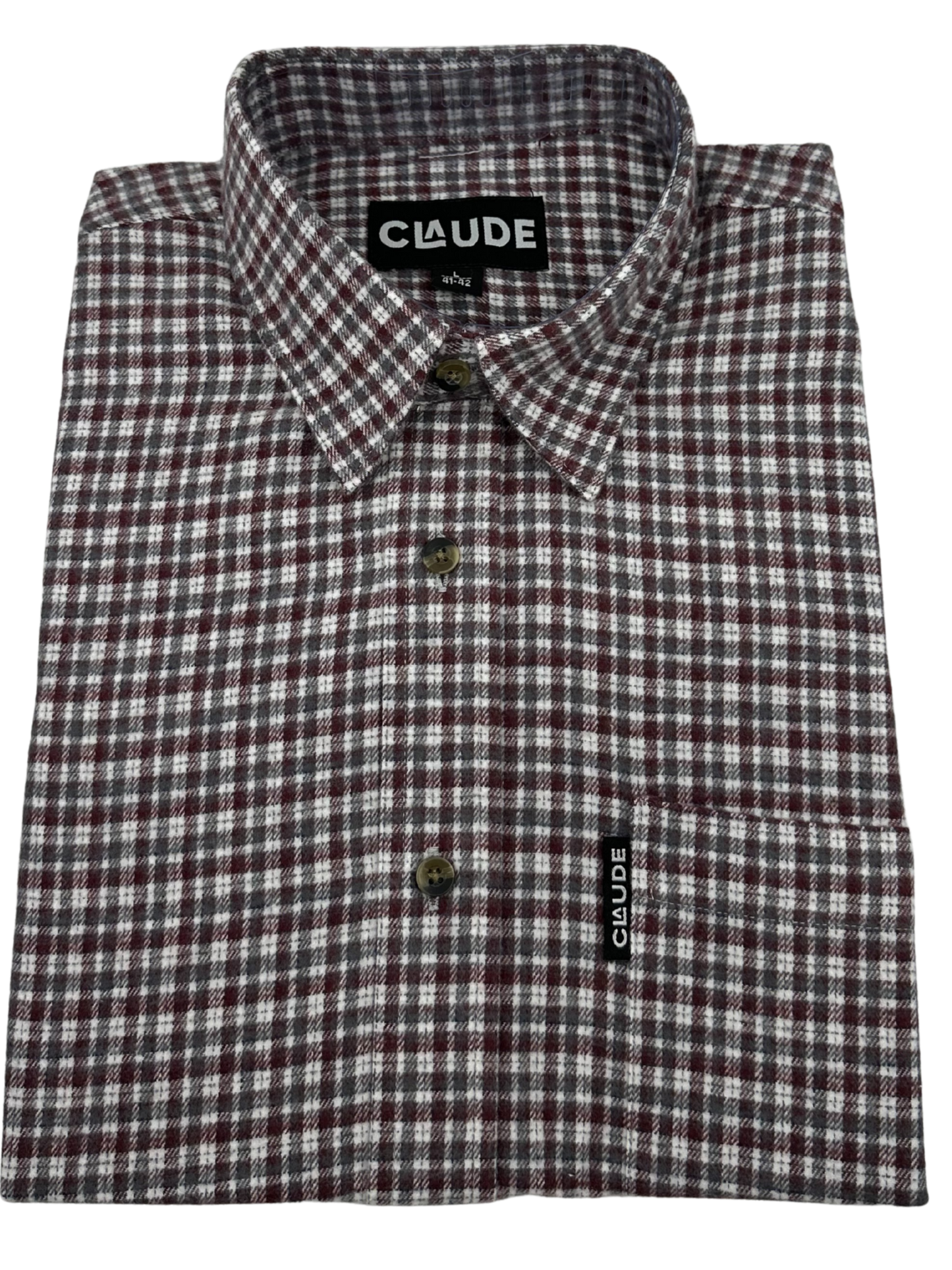 Claude herenhemd flanel