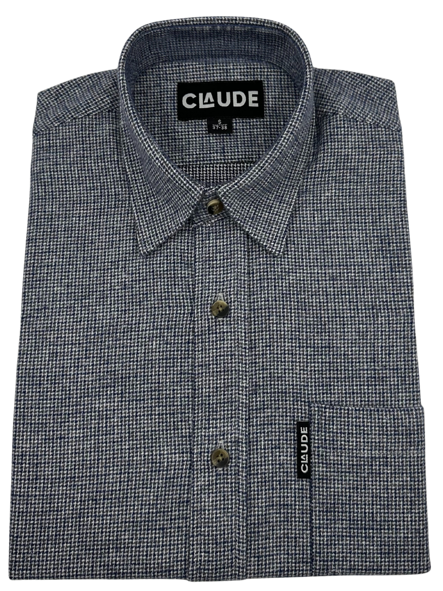 Claude herenhemd flanel
