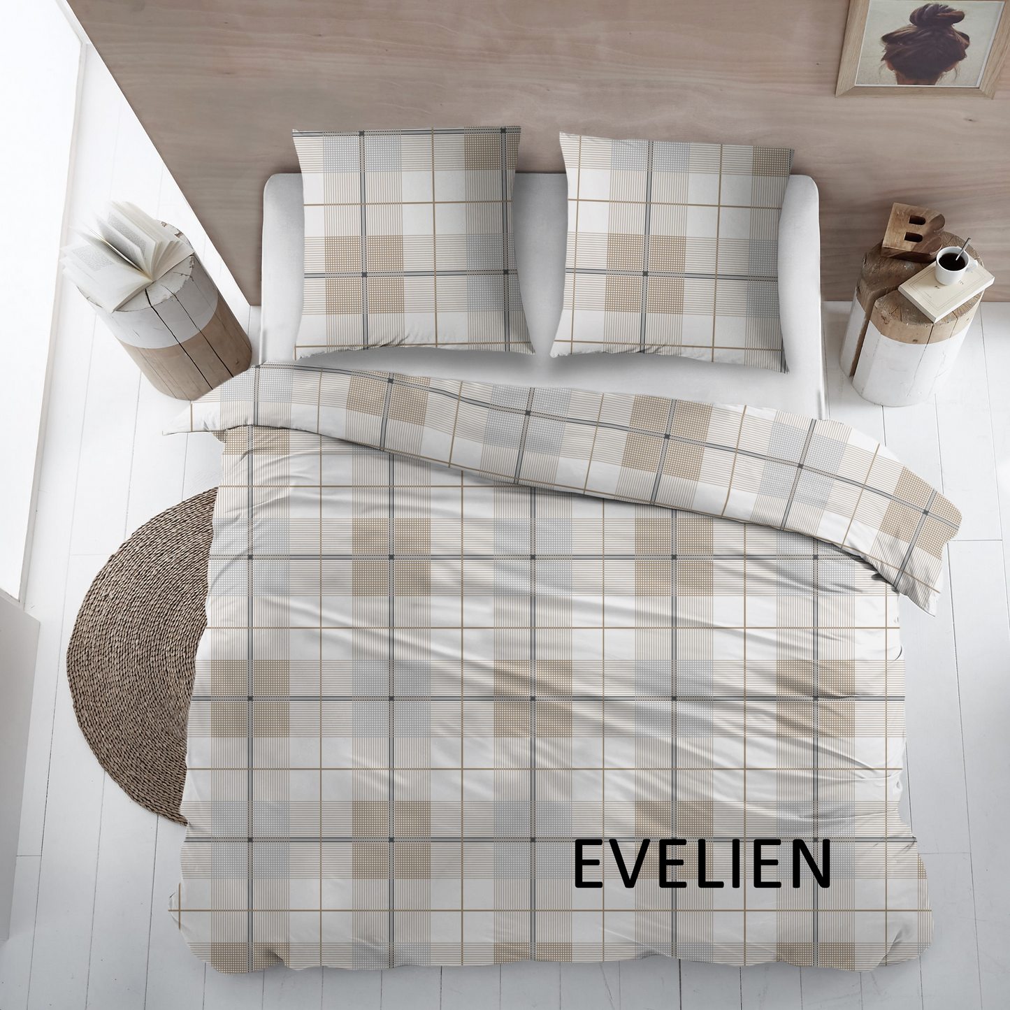 Carlina dekbedovertrek flanel