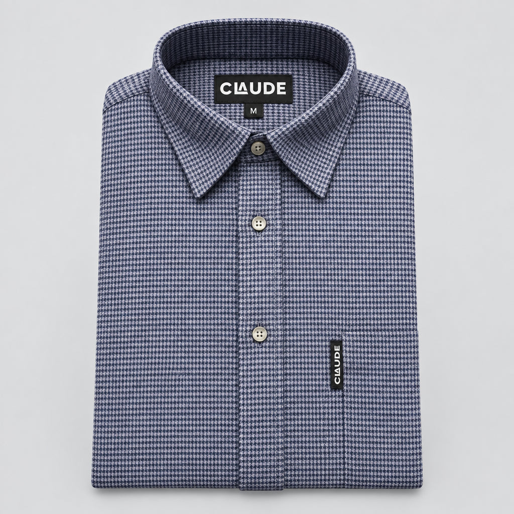 Claude herenhemd flanel