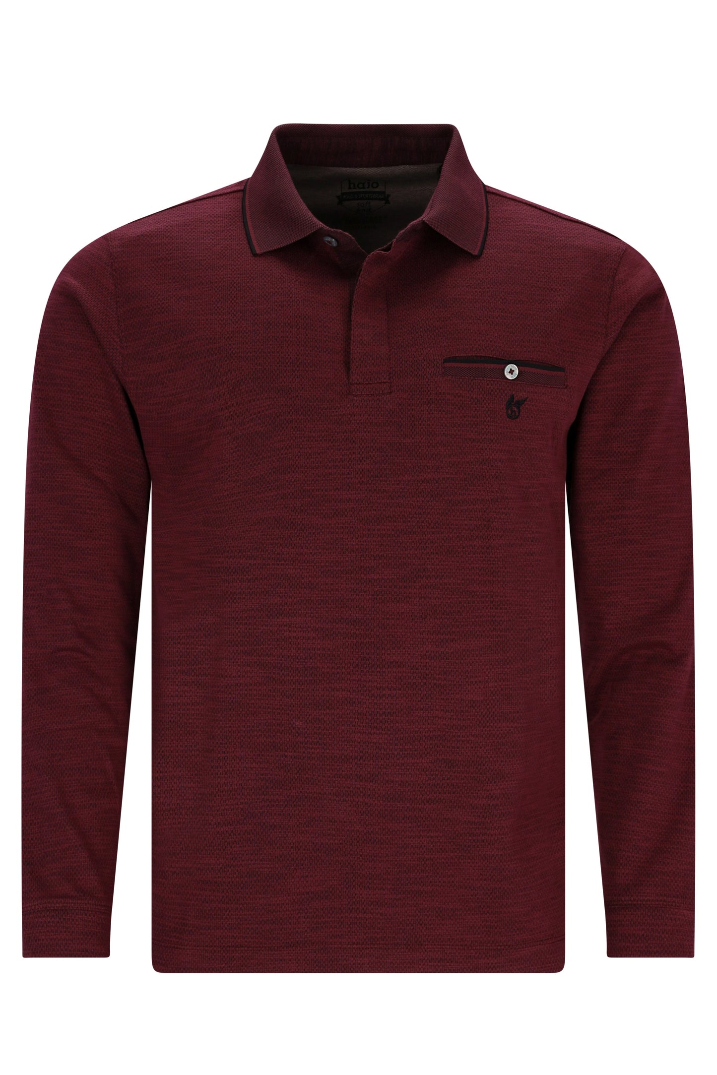 Hajo polo heren lange mouwen