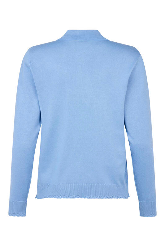 Signature polopull lange mouwen
