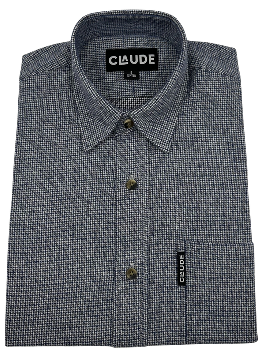Claude herenhemd flanel