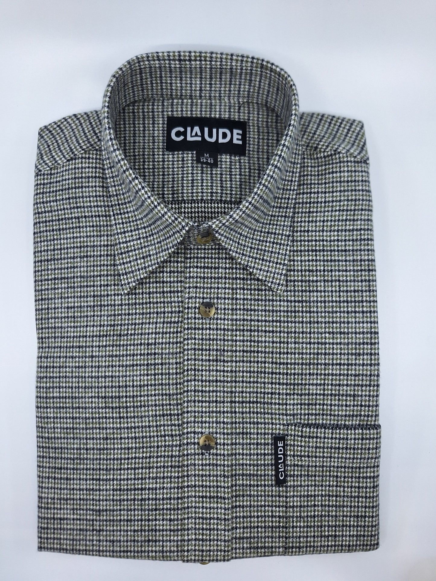 Claude herenhemd flanel