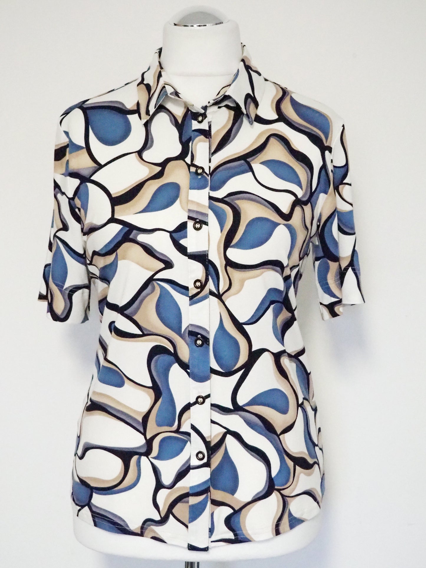 Victoria blouse korte mouwen
