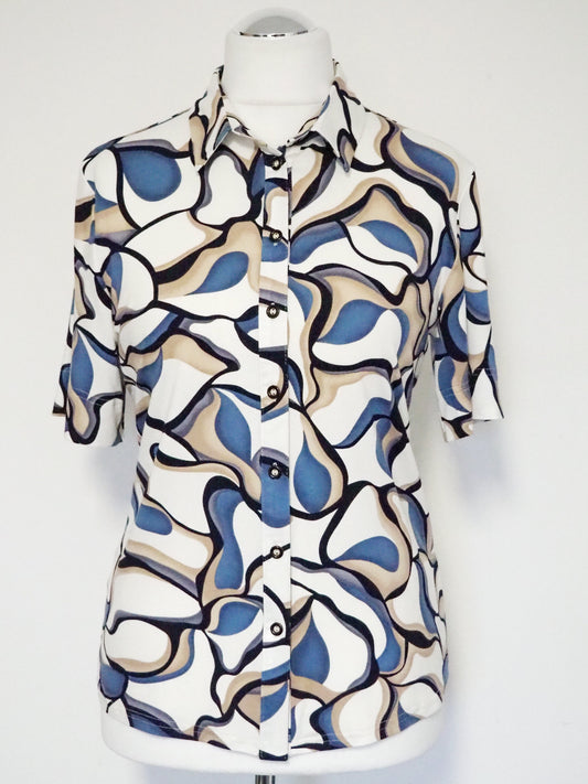Victoria blouse korte mouwen