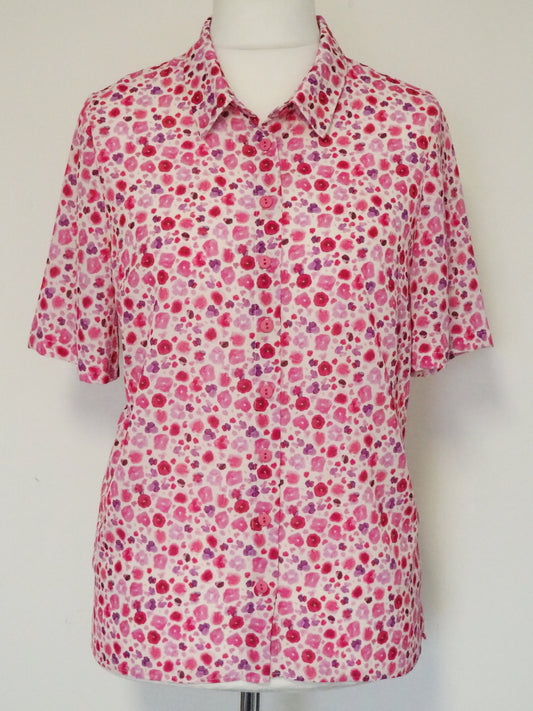 Victoria blouse korte mouwen