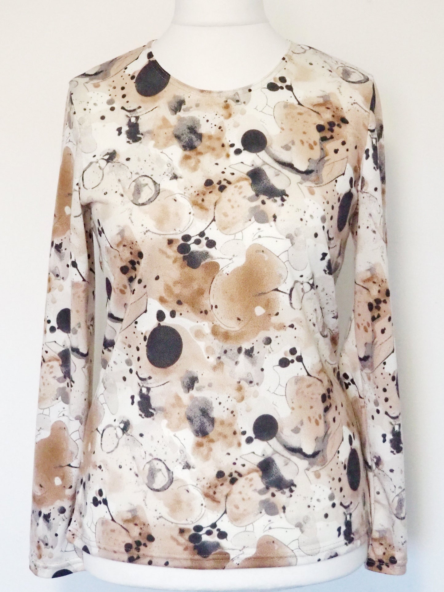 Victoria tricot blouse lange mouwen