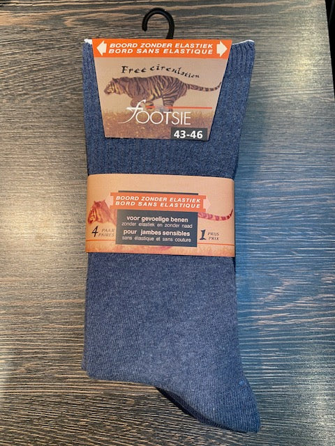 Footsie herensokken comfort