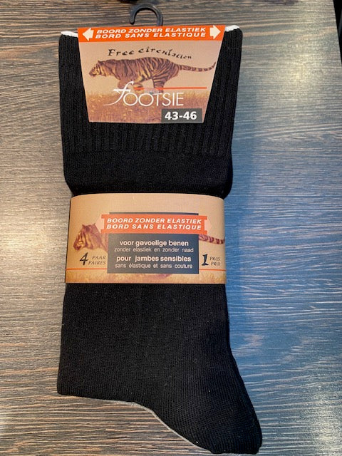 Footsie herensokken comfort