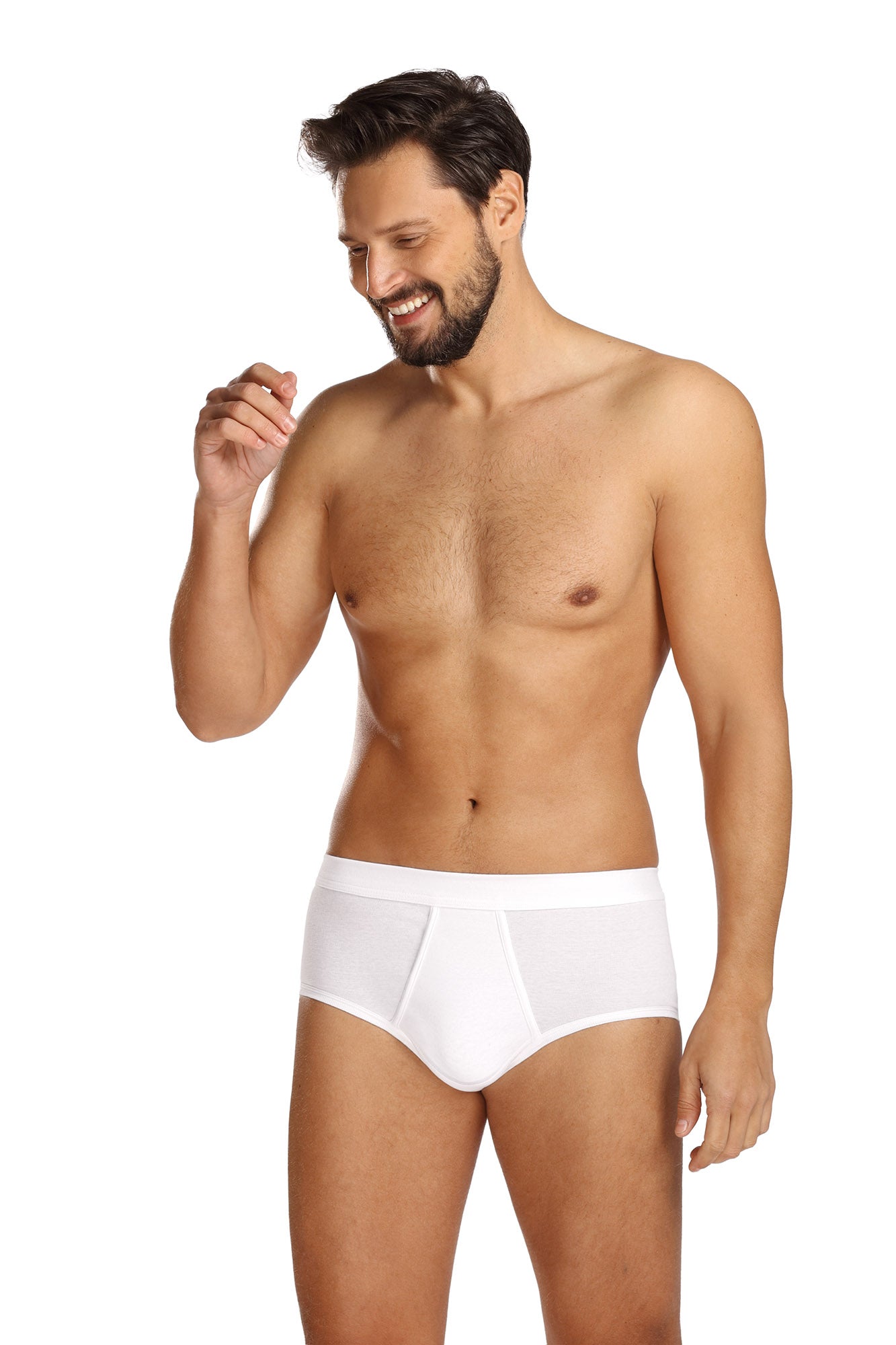 Comte onderbroek heren 1/1 rib