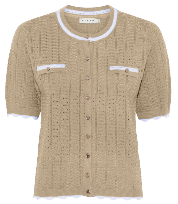 Micha gilet korte mouwen